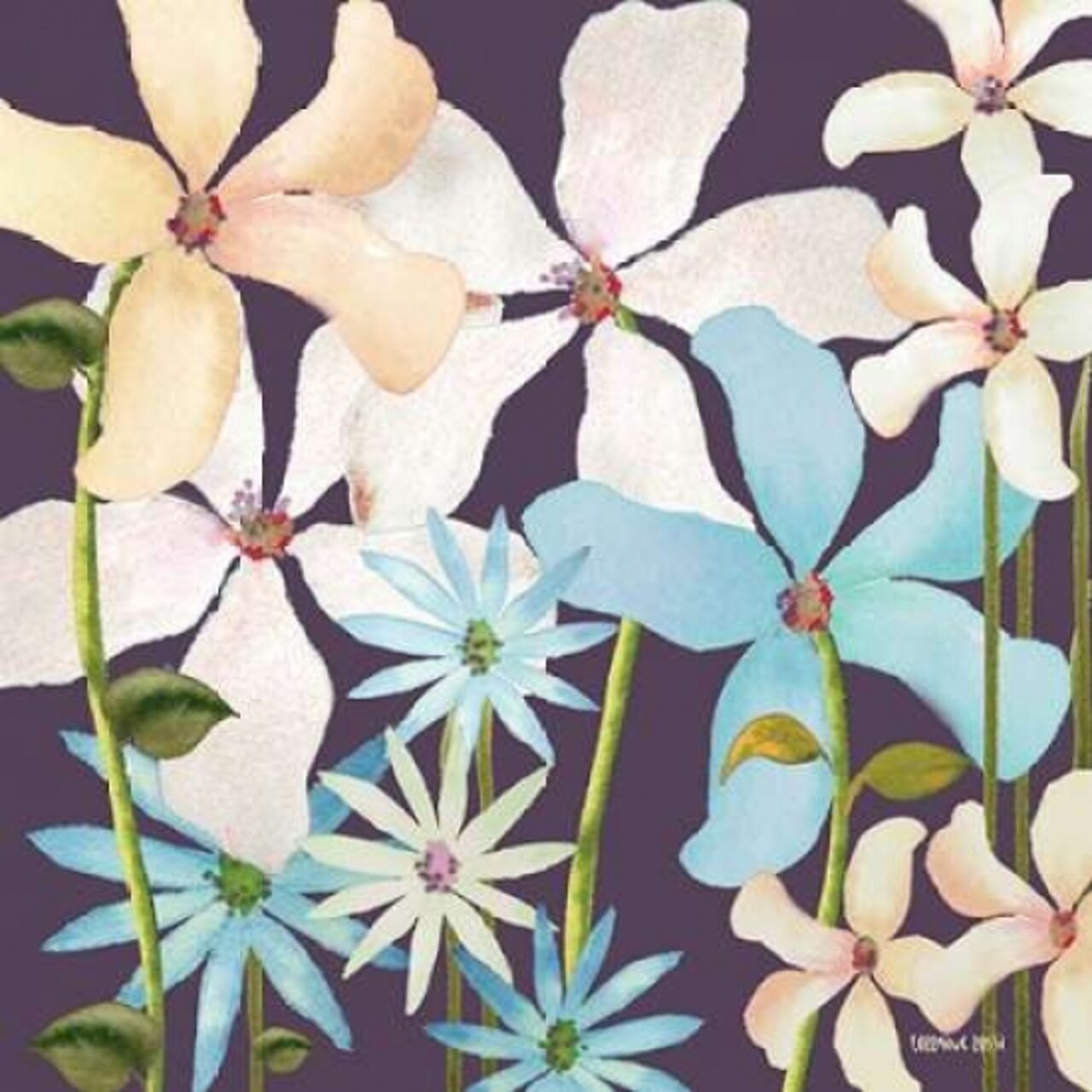 Blackberry Posies 2 Poster Print by Lorraine Rossi - Item # VARPDXLRSQ156B